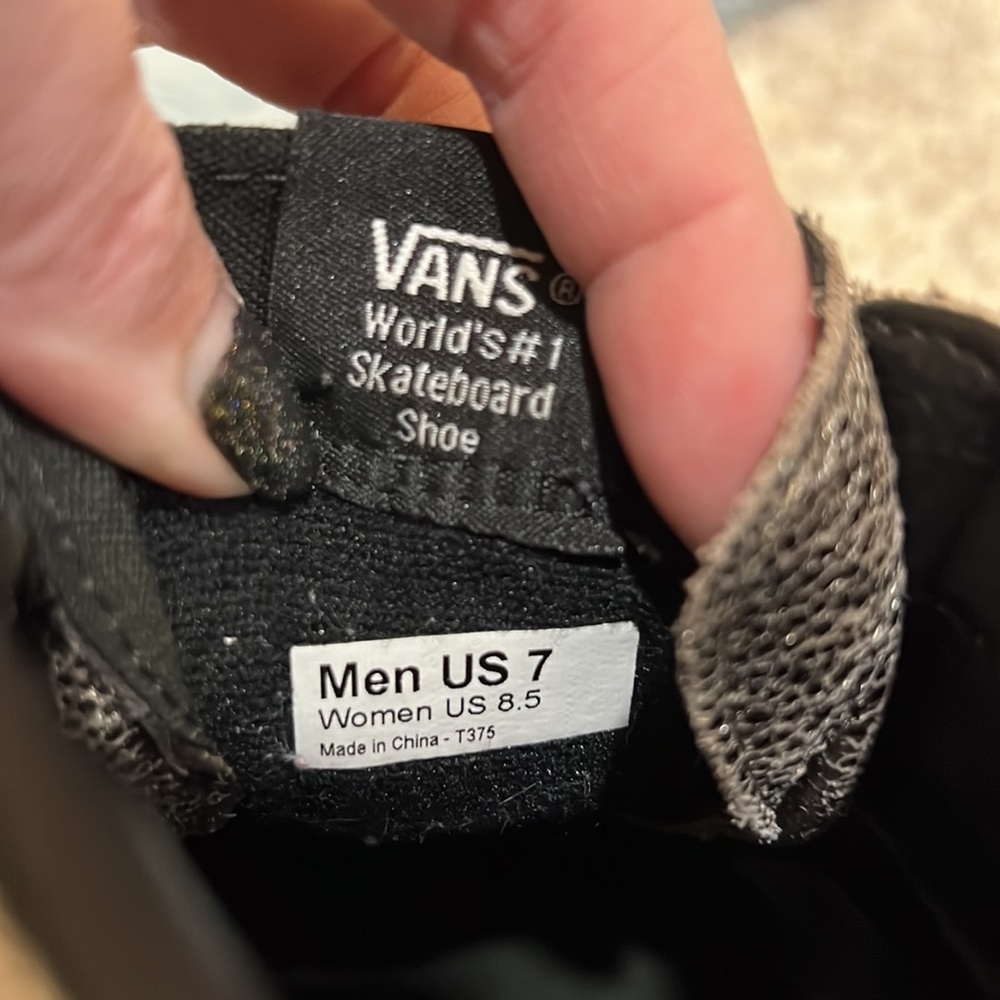 Metallic Gold Vans - Picture 5 of 6